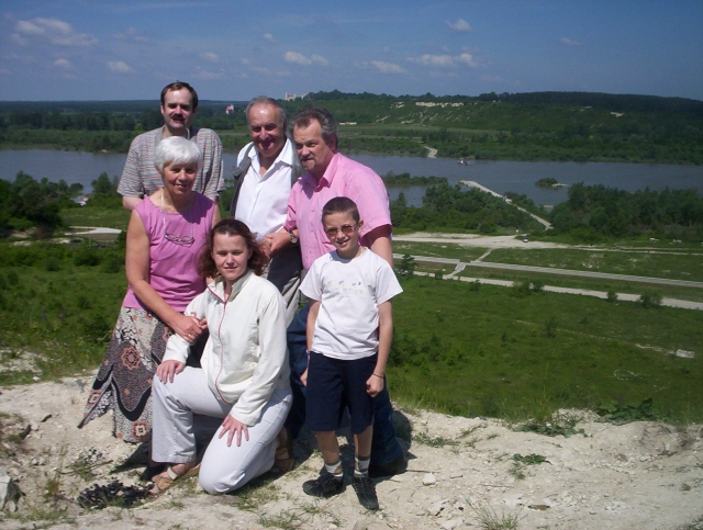 Widok na Janowiec i Wis��