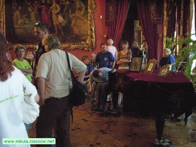 Zwiedzamy wn�trza pa�acowe